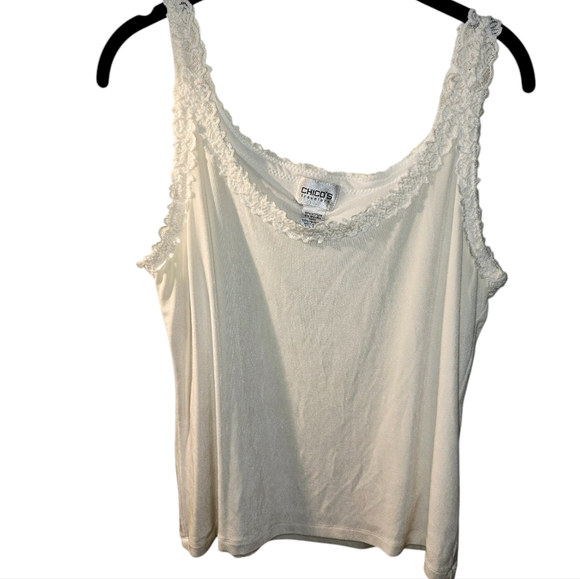 Chico's travelers sz. Large tanktop bundle - Picture 3 of 10